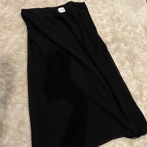 Aritzia Wilfred Black Mini Skirt